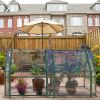 Portable Greenhouse 71" x 33" x 37" â€“ Walk-in Outdoor Garden Plant House w/ Roll-Up Zipper Door