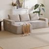 96.9" Cloud Sectional Couch with L-Shape Chaise,Modern Modular Sofa with Deep Seat, Upholstered Couches for Living Room Bedroom,No Assembly Required