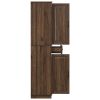 71" Tall Kitchen Pantry Cabinet with 3 Pull Out Cabinet Organizers, Farmhouse Embossed Texture Storage Cabinet with 6 Door Shelves, 2 Drawers