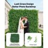 Artificial Plant Wall, 12PCS 20 x 20 in Artificial Boxwood Panels, Sun Protection Greenery Backdrop Privacy Hedge Fence, Fake Grass Screen for Wedding