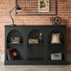 Console table, sofa table, foyer table, storage cabinet, farmhouse entrance table with storage space