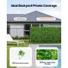 Artificial Plant Wall, 12PCS 20 x 20 in Artificial Boxwood Panels, Sun Protection Greenery Backdrop Privacy Hedge Fence, Fake Grass Screen for Wedding