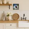 Eagle Framed Metal Print Bathroom, Kitchen, Office, Home Decor Wall Art Ready to Hang, Square, 8X8